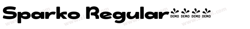 Sparko Regular字体转换
